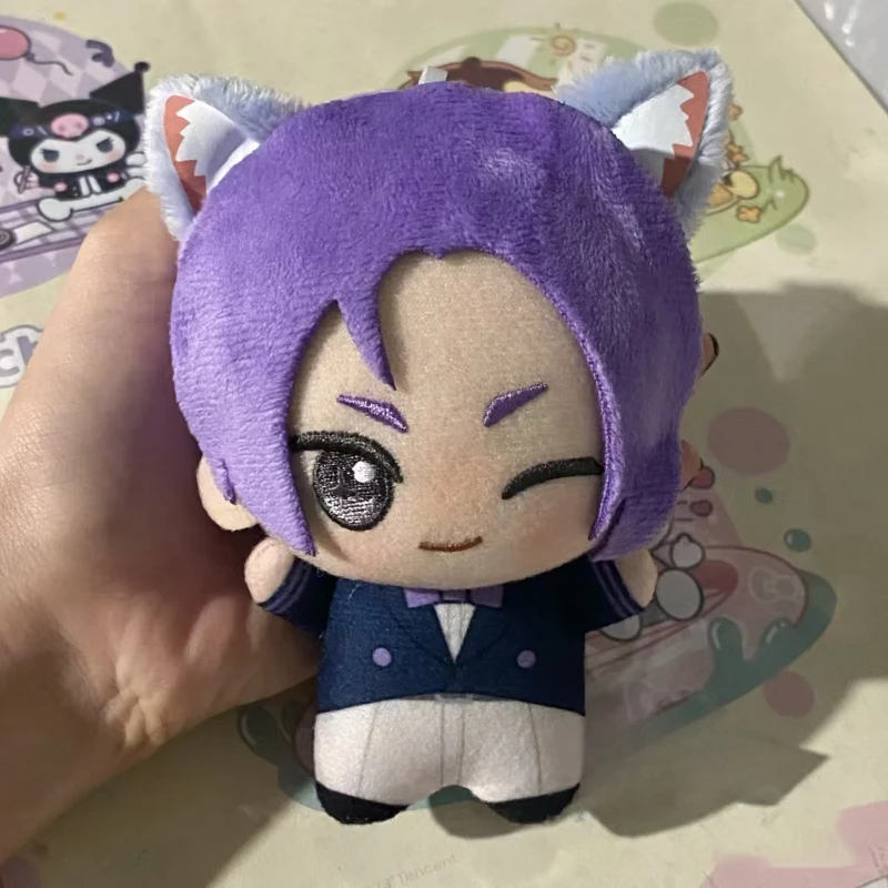 Porte-clés pendentifs en peluche avec serrure bleue, poupée en peluche, figurine Seishiro Nagi Isagi Yoichi Chigiri Bachira Meguru, cadeaux de noël