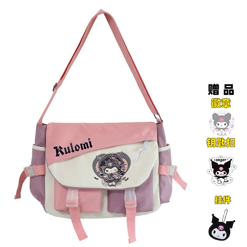 

Sanrio New Clow M Casual Messenger Bag Large Capacity Casual and Shoulder Pad Waterproof Stain Resistant Single-Shoulder Bag