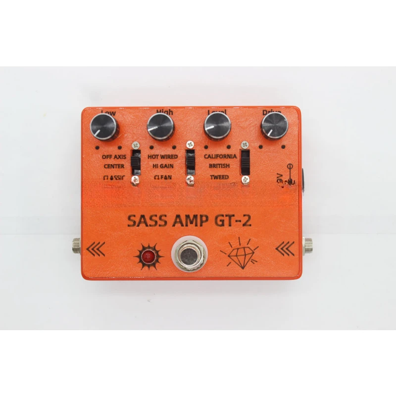 

DIY Hand Effect Maker SansAmp GT-2 Duplicate Electric Guitar Speaker Simulates Distortion of a Single Circuit Board