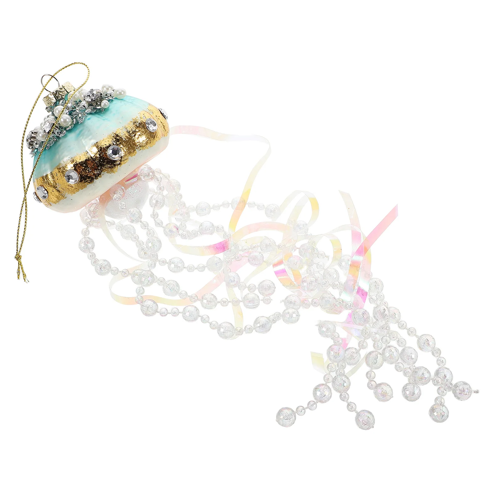

Glass Jellyfish Pendant Hanging Decoration Ocean Themed Party Birthday Wedding Home Decor Unique Jellyfish Ornament Undersea