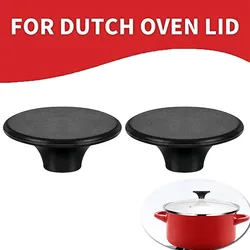 Dutch Oven Knob for Le Creuset Knob Replacement, Knob Bakelite Replacement Dutch Oven Pots Knob Pot Lid Handle 2 Sets