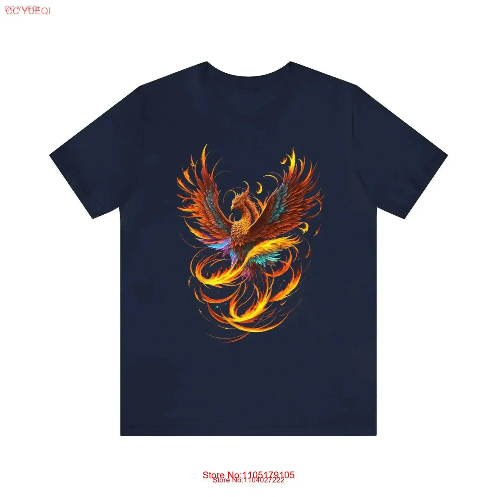 Phoenix T Shirt on fire bird Jersey vintage Washed graphic Comfortable Slightly Breathable Stylish Versatile designer clothes