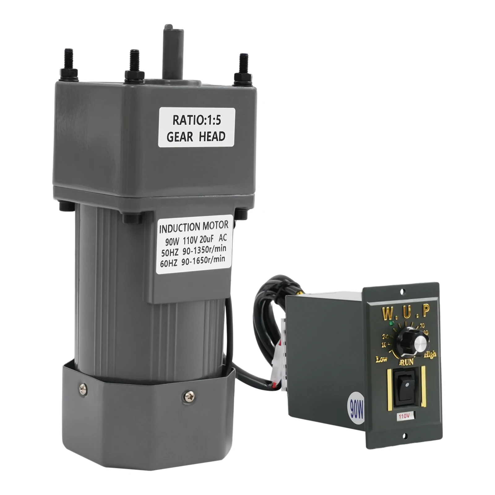 

90W 5K Geared Motors Speed Controlled Motors Geared Motors with Speed Controllers 110V