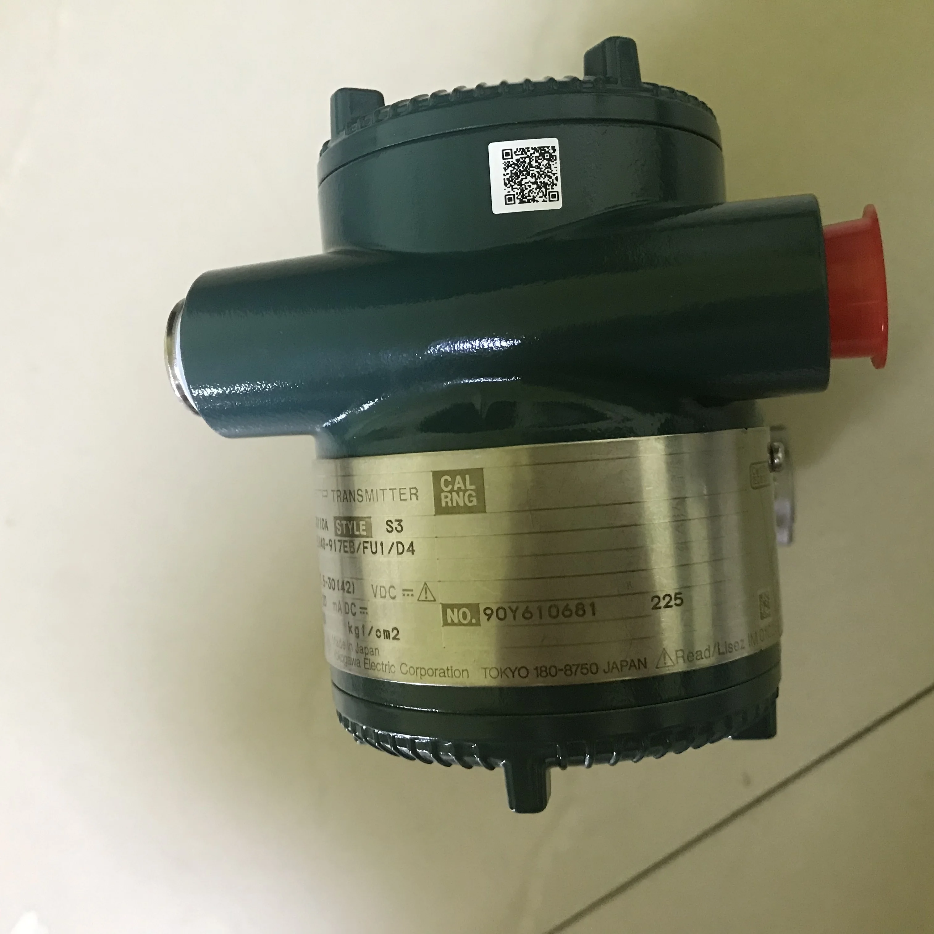 New original EJA438E Gauge Pressure Transmitter with Remote Diaphragm Seal EJA438E-JASCJ-912DB-WD23A Y