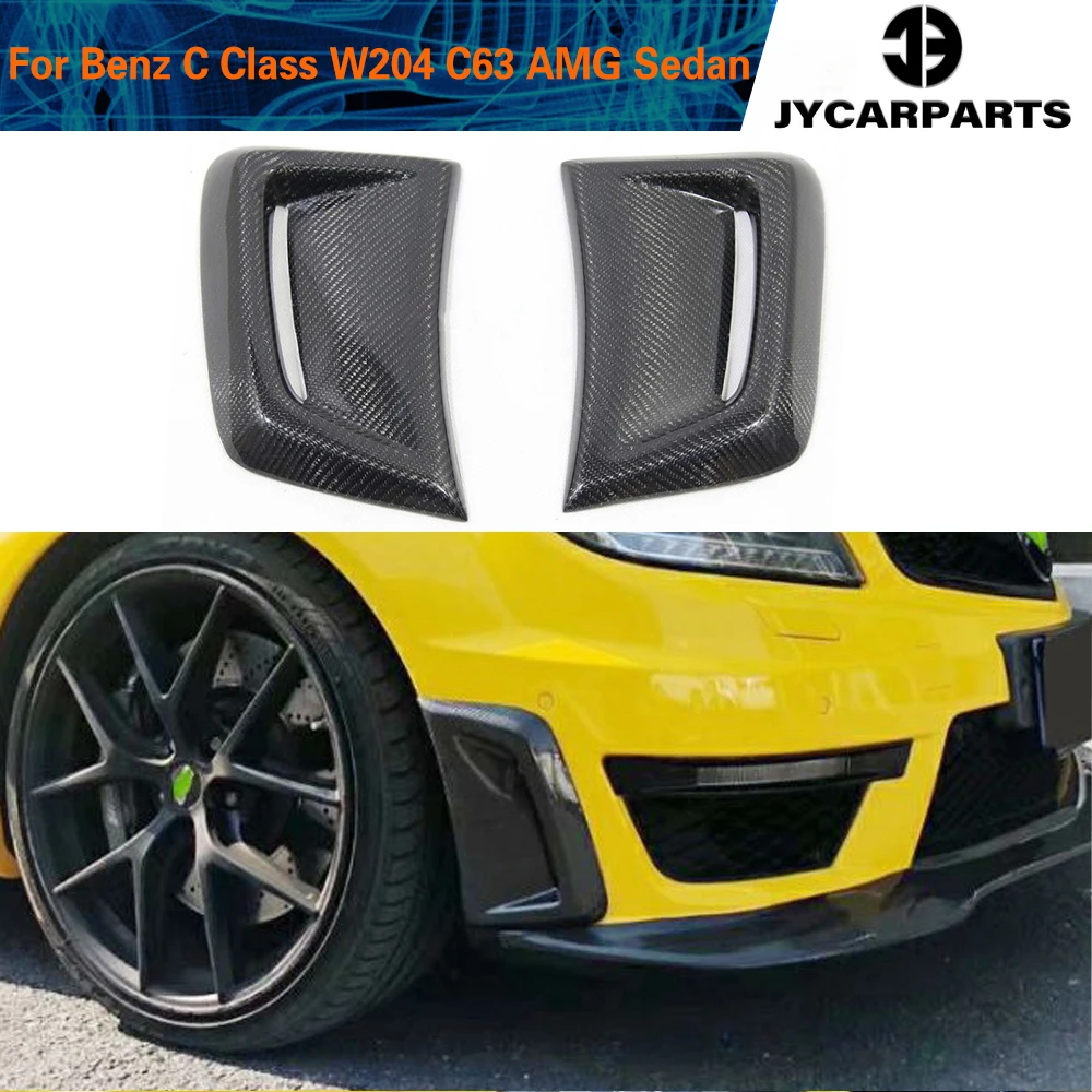 

Carbon Fiber Front Bumper Air Vents Trims for Mercedes-Benz C Class W204 C63 AMG Bumper Only 2012 2013 2014