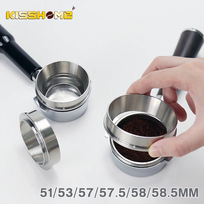 Coffee Dosing Ring 304 Stainless Steel For Funnel 51mm 54mm 58mm Portafilter Barista Tools Espresso Machine Accessories