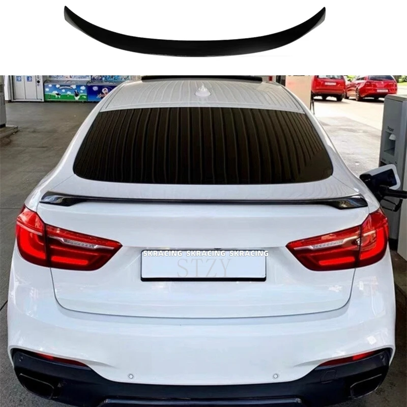 2015-2020 For BMW X Series X6 F16 Spoiler Car Trunk Boot Lip Spoiler Wing