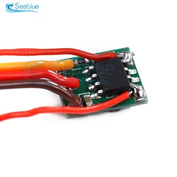 1 pz DC3.5-8.4V bidirezionale avanti e indietro con controllo della velocità ESC spazzolato per modello RC serbatoio motore spazzolato fai da te pezzo di ricambio