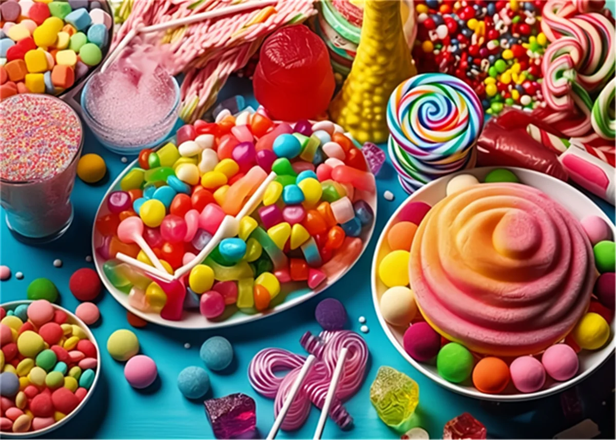 

Пазлы 500 шт., пазлы для взрослых и семьи, сумасшедшие красочные конфеты, деревянные, для исследования и удовольствия, подарки, украшение дома