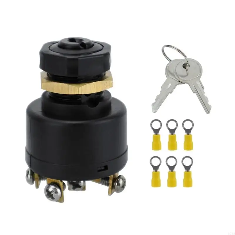 

Boats Ignition Key Switches Push to Choke Boats Off On Start 6 Terminals 37JD