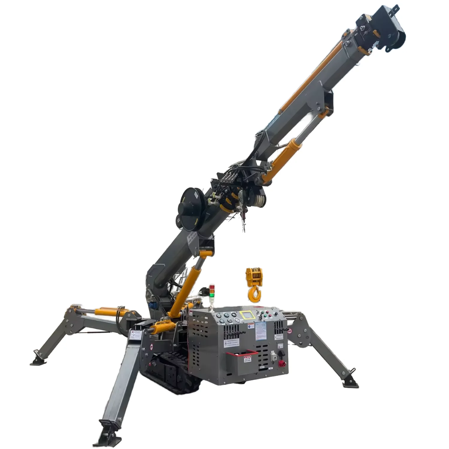 3Ton/5Ton/6Ton/8Ton/12Ton Mini Crawler Spider Crane with Diesel Power & Climbing Ability for Rough Terrain