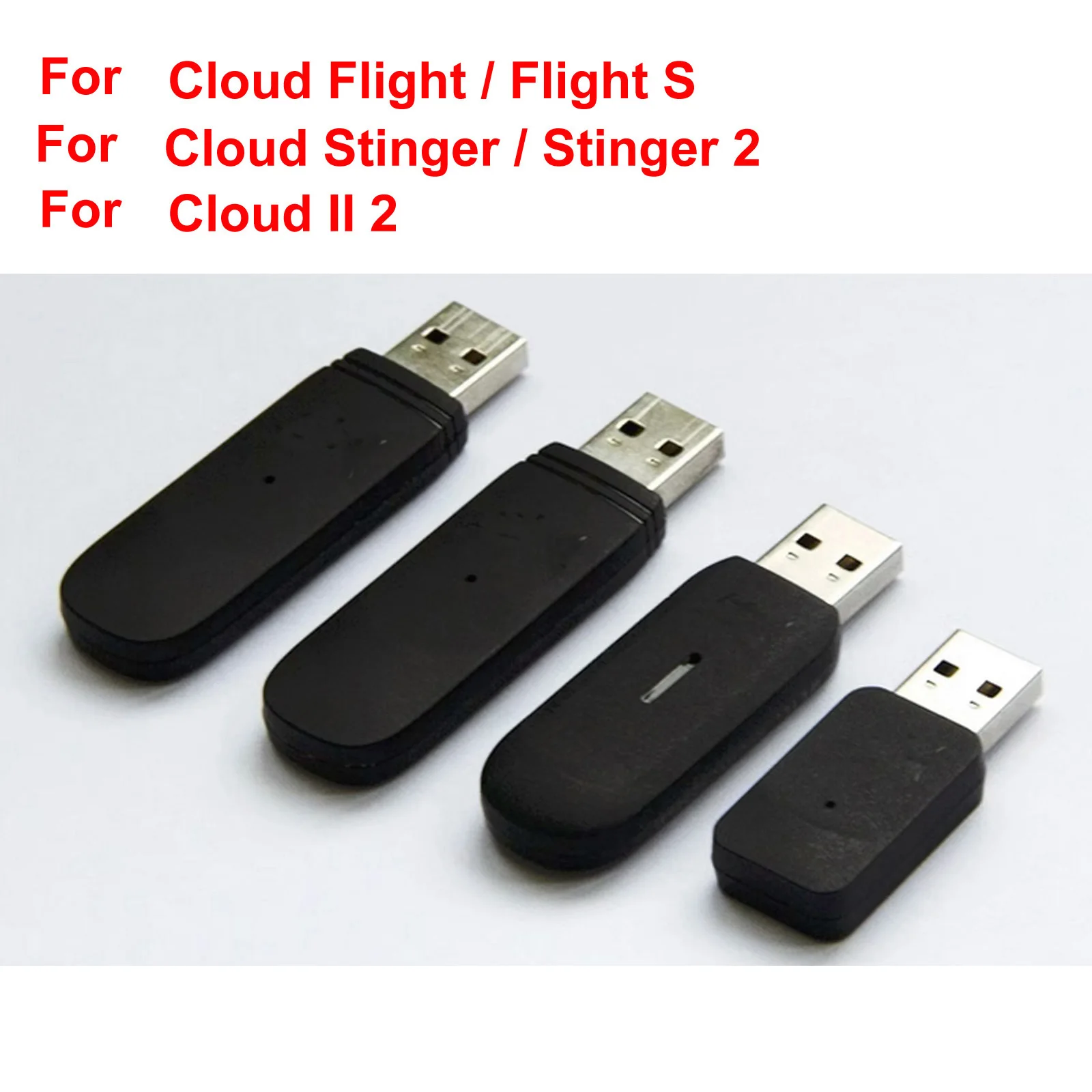 USB Receiver for Kingston Cloud Flight / Flight S / Stinger / Stinger 2 / Cloud  / Cloud  / CloudCore Wireless Headset