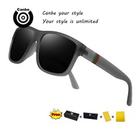 Canbe New Retro Fashion Men's Driving Polarized Sunglasses Outdoor Casual Sunglasses Sports Large Frame Glasses