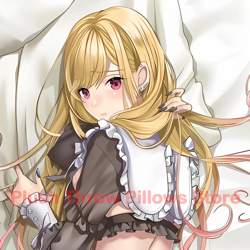 Dakimakura anime Marin Kitagawa Double-sided Print Life-size body pillows cover Adult pillowcase