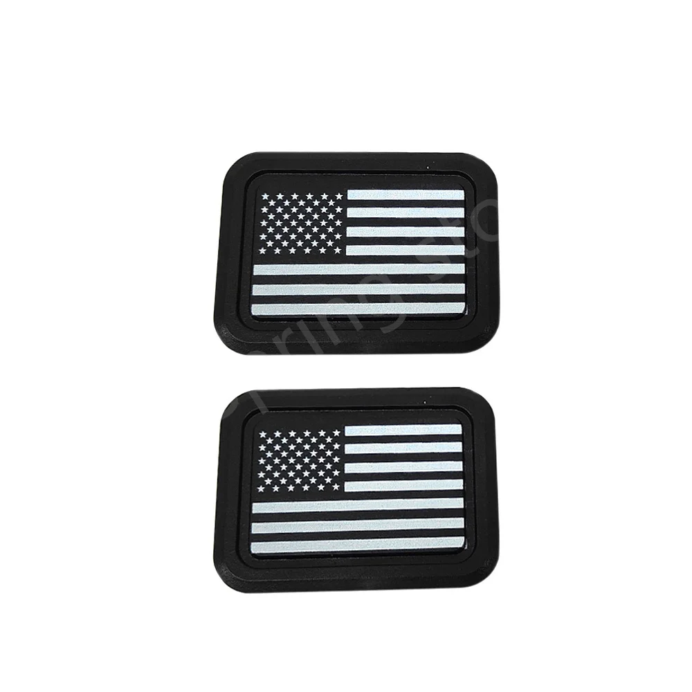 Dodge Ram 1500 2500 2019-2021 후면 트럭 픽업 침대 레일 스테이크 포켓 플러그 구멍 캡용 2PCS 스테이크 포켓 커버