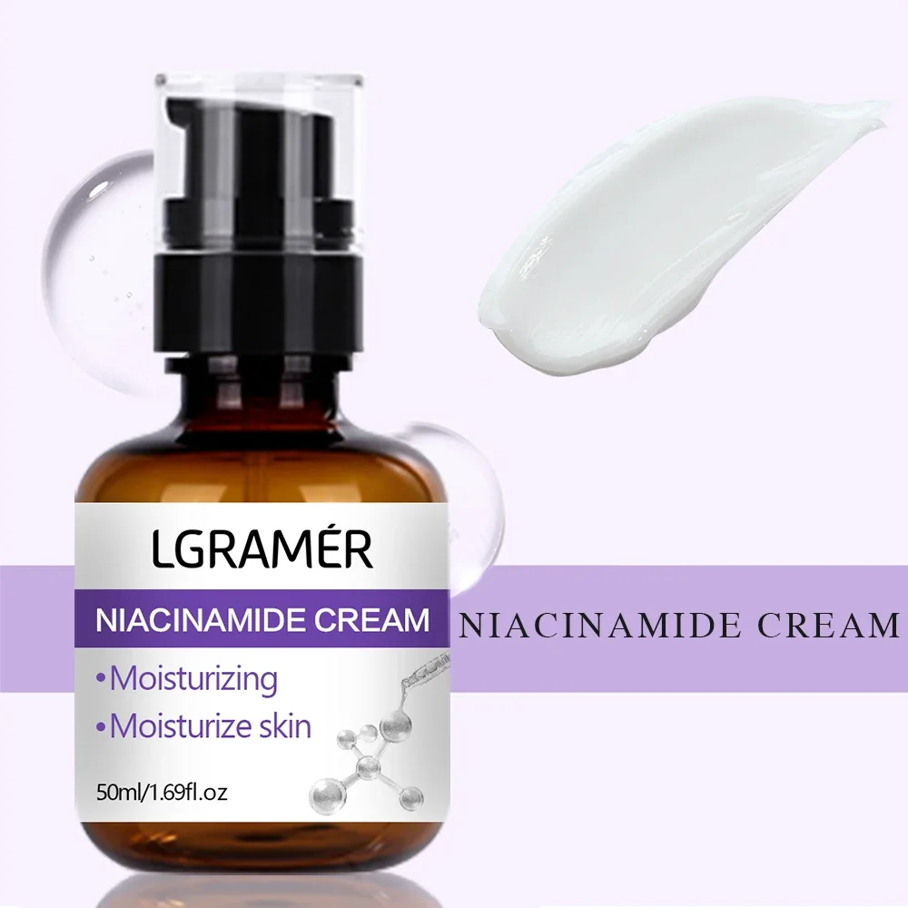 LGRAMER Nicotinamide Cream Pressure Cream Is Moisturizing, Malleable, Light, Delicate, and Breathable Skin Care  Cream