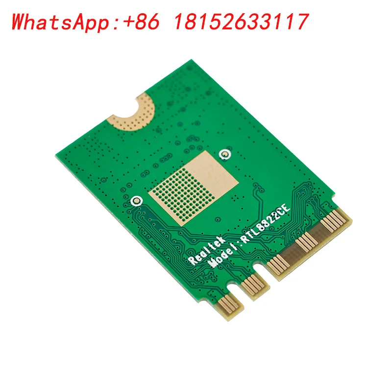 Jetson Nano/NX/Orin ثنائي النطاق 8822CE بطاقة الشبكة اللاسلكية M.2 بلوتوث WIFI وحدة M.2 بطاقات الشبكة اللاسلكية + هوائي * 2 مم
