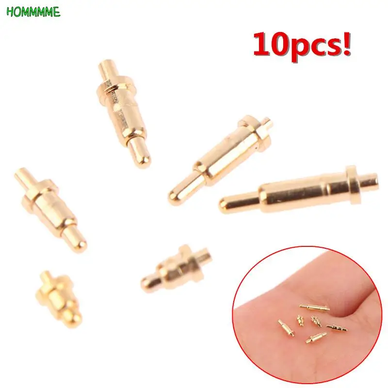 10Pcs Pogo Pin Connector Pogopin Battery Spring Loaded Contact SMD Needle PCB 3 4 5 6 7 8 9 10 12 14MM Test Prob Wholesale