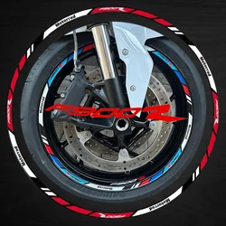 Accessori moto riflettenti Adesivo per modifica pneumatici ruota Decalcomanie per mozzo Nastro a strisce per cerchioni per BMW F900R R17 pollici