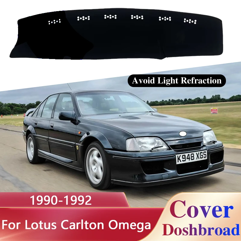 

1x For Lotus Carlton Omega Opel Lotus Vauxhall 1990 1991 1992 Dashboard Cover Dash Mat Carpet Dashmat Liner Sunshade Anti-dirty