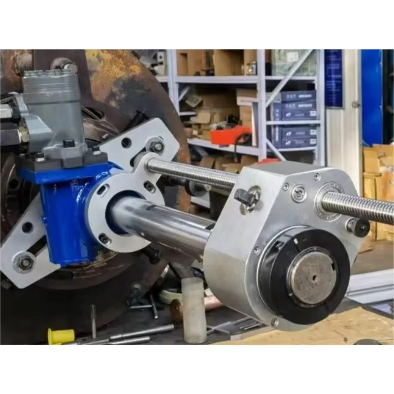 Herramientas automáticas de máquinas de soldadura de orificios y taladrado de línea portátil CNC a la venta