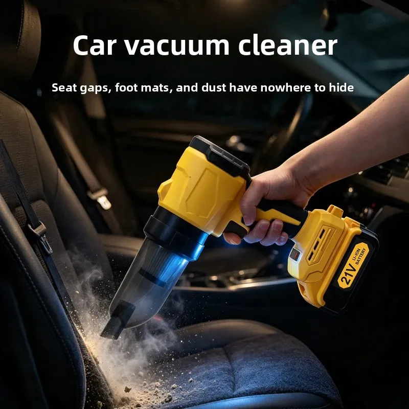 Effective 2‑in‑1 Cordless Li‑ion Blower Vacuum Portable Electric Leaf Blower Dust Suction Cleaning Tool