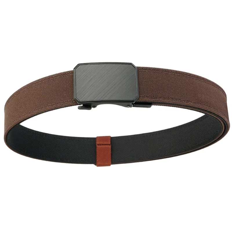 TUSHI ماركة الصلب التكتيكية حزام بندقية رجالي المعادن التلقائي مشبك سميكة النايلون 3.8 سنتيمتر واسعة عادية الرياضة IPSC حزام الذكور #3