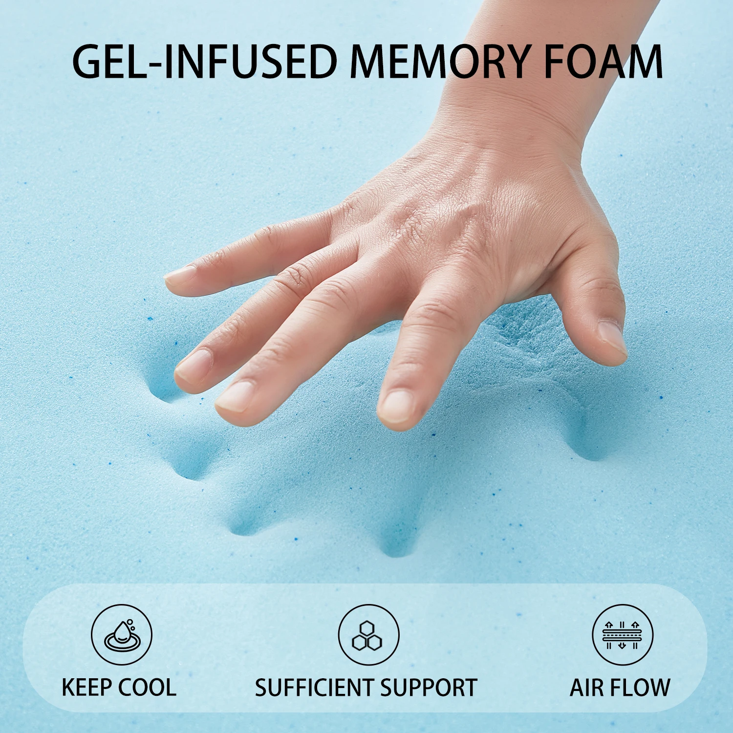 Beste prijs matras 2 inch geve - Memory Foam Topper recensie en prijs