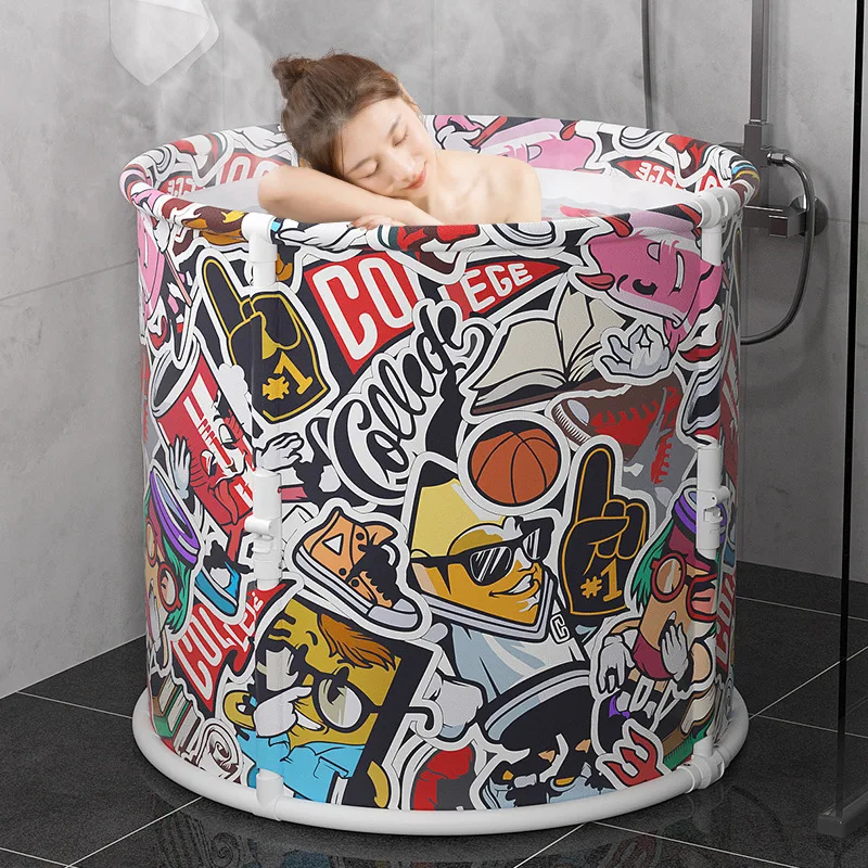 

Ведро для ванны для взрослых, теплоизоляционное ведро для фумигации пота, складное бытовое ведро для ванны в один клик