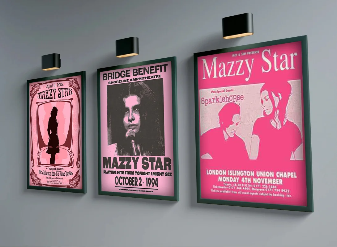 80s Pop Punk Band Mazzy Star Music Album Fade Into You Posters Aesthetic Sexy Girl Painting Canvas Wall Art for Room Bar Decor