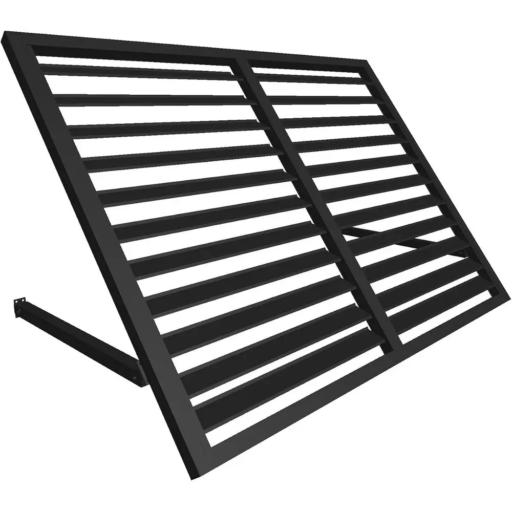 

Fixed Awning 44x24x24 Inches, Black