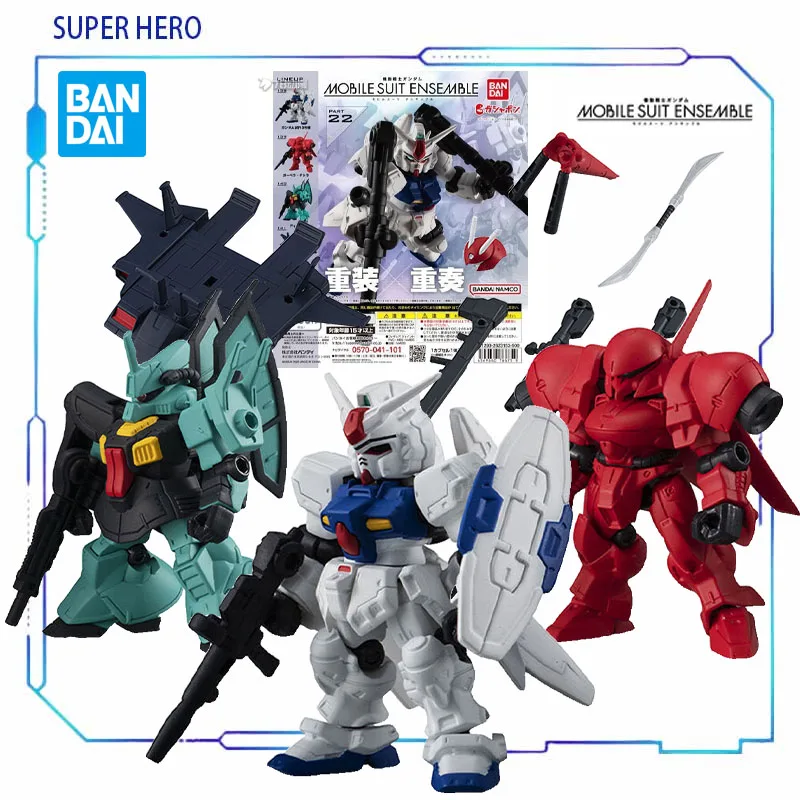 BANDAI Original Model Kit MSE GUNDAM EX NO.22 MSK-008 Dijeh AGX-04 Gerbera Tetra Anime Figure Model Toys Model Gifts for Boys