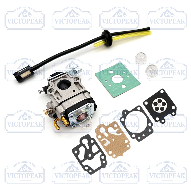 Zubehör für Freischneider, Vergaser, Kraftstoffrohrfilter und Reparatursatz für Grasschneidermotor 40–5, 44–5 – Detail 3