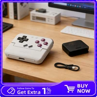 Controlador de Juegos Móvil Inalámbrico Retro Mini Taco con Bluetooth para Android/iOS, Compatible con Emulador de Arcade NES