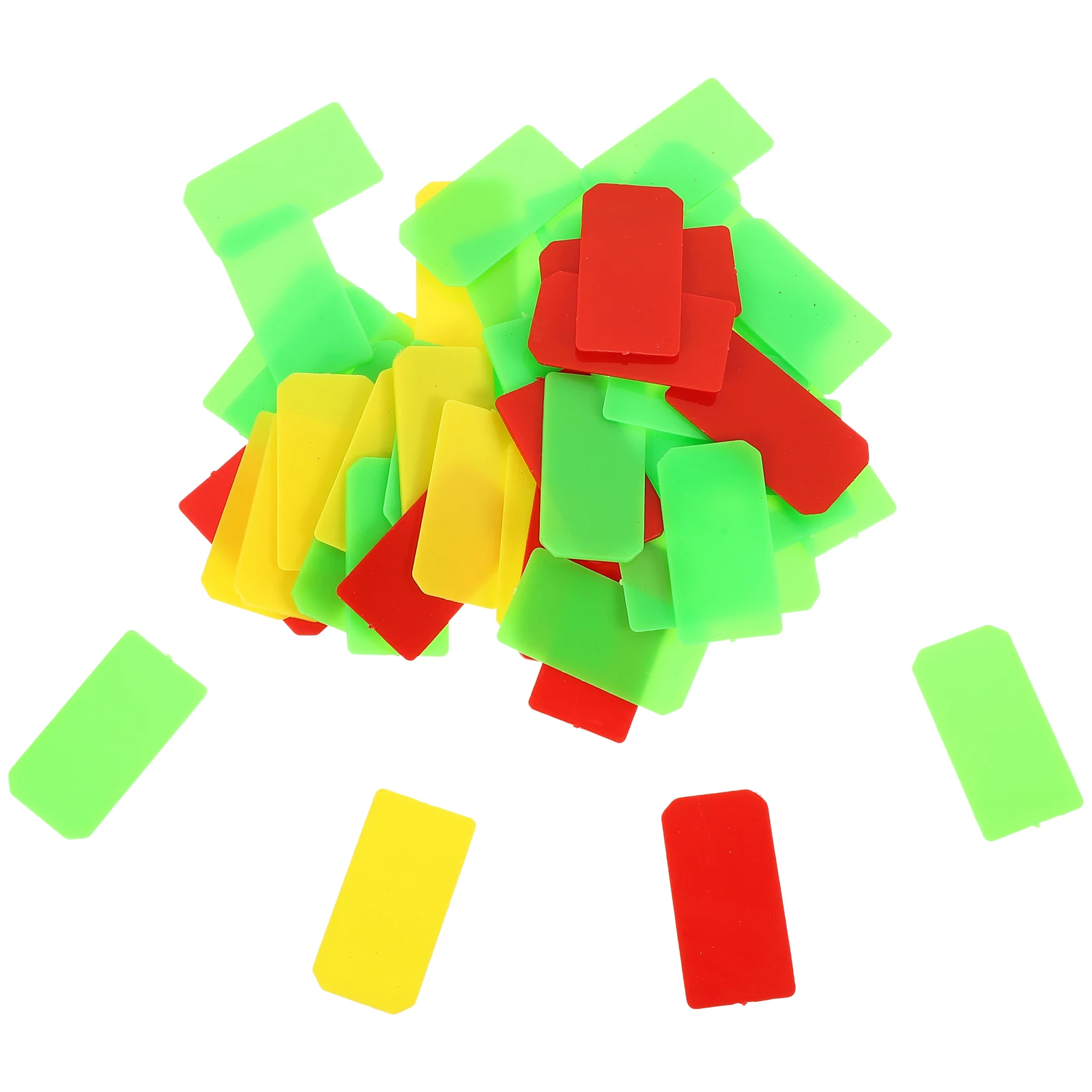 50Pcs Attendance Kindergarten Cards Colorful Time Cards for Classroom Attendance Chart for Student Organization Tool