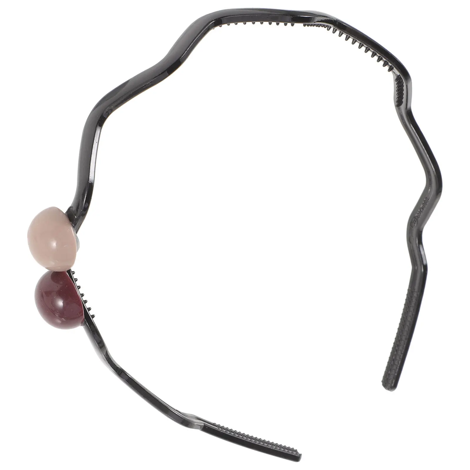 

2 pcs Double Ball Headband For Cute Headband Women Cute Hair Accessories Lightweight Travel Decorative Teeth Design