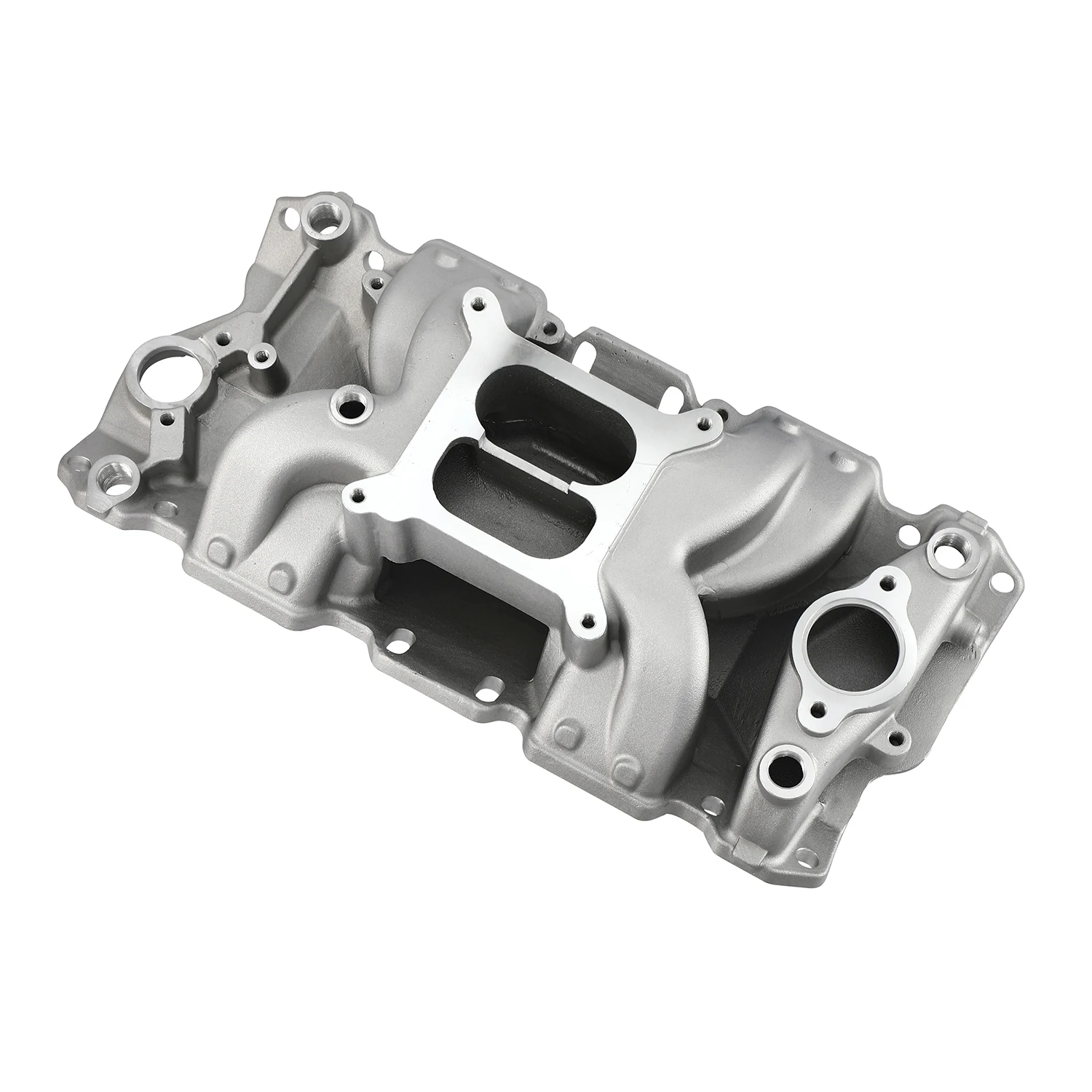 Aluminium inlaatspruitstuk vierkante boring SBC SB voor Chevy 55-86 305 327 350 V8
