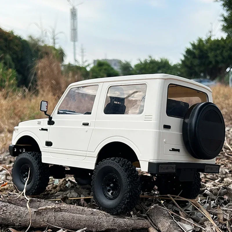 1/10 Wpl Rc Car C74 Jimny Warrior Ja11 4wd 2.4g zdalnie sterowany pojazd terenowy elektryczny napęd na cztery koła samochodów wspinaczkowy prezenty