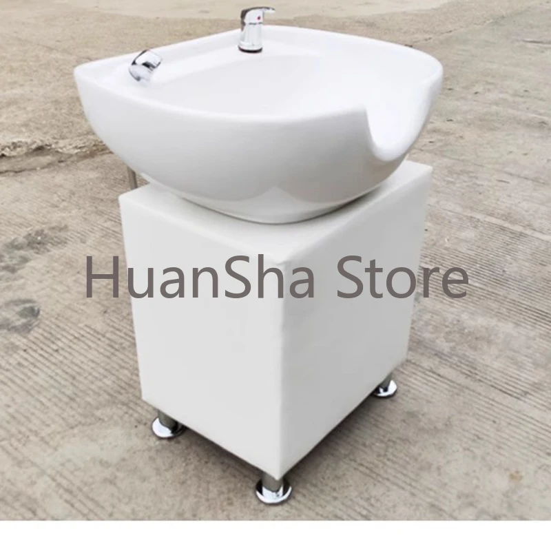 Washbasin Beauty Shampoo Chair Hair Spa Stylist Hairdressing Shampoo Chair Professional Chaise Coiffure Salon Furniture LJ50SC