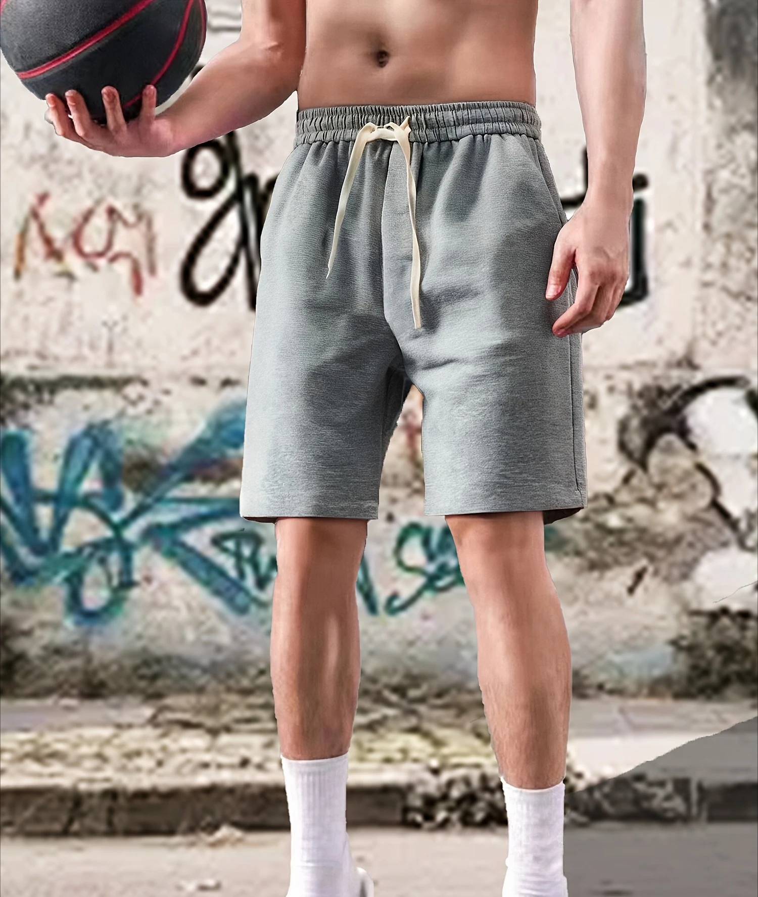 

Мужские летние спортивные шорты для фитнеса, подходящие для игр с мячом и активного отдыха