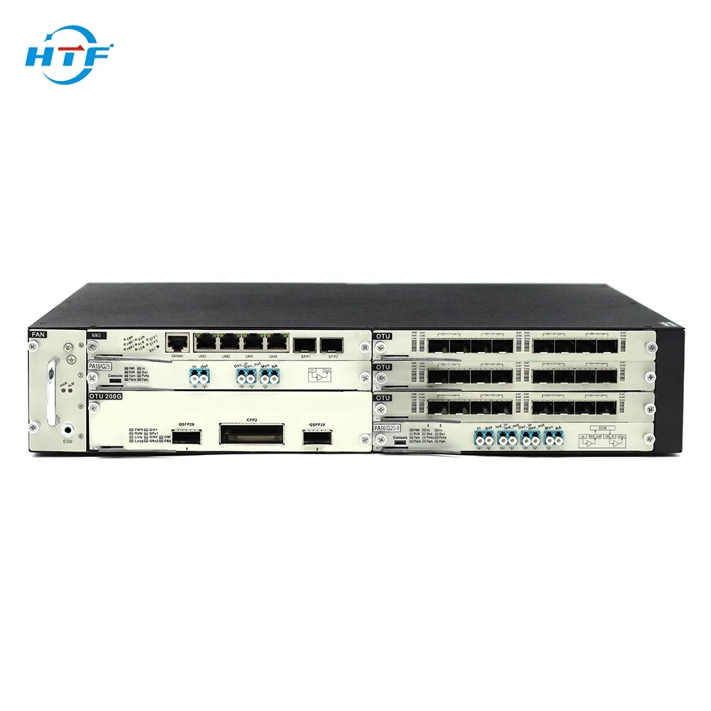 

Factory Hot Sale HT6000 19 Inch 2U Rack Chassis 8slots AC/DC Power 10G/100G Hybrid Transmission High-capacity OTN WDM Optical Tr