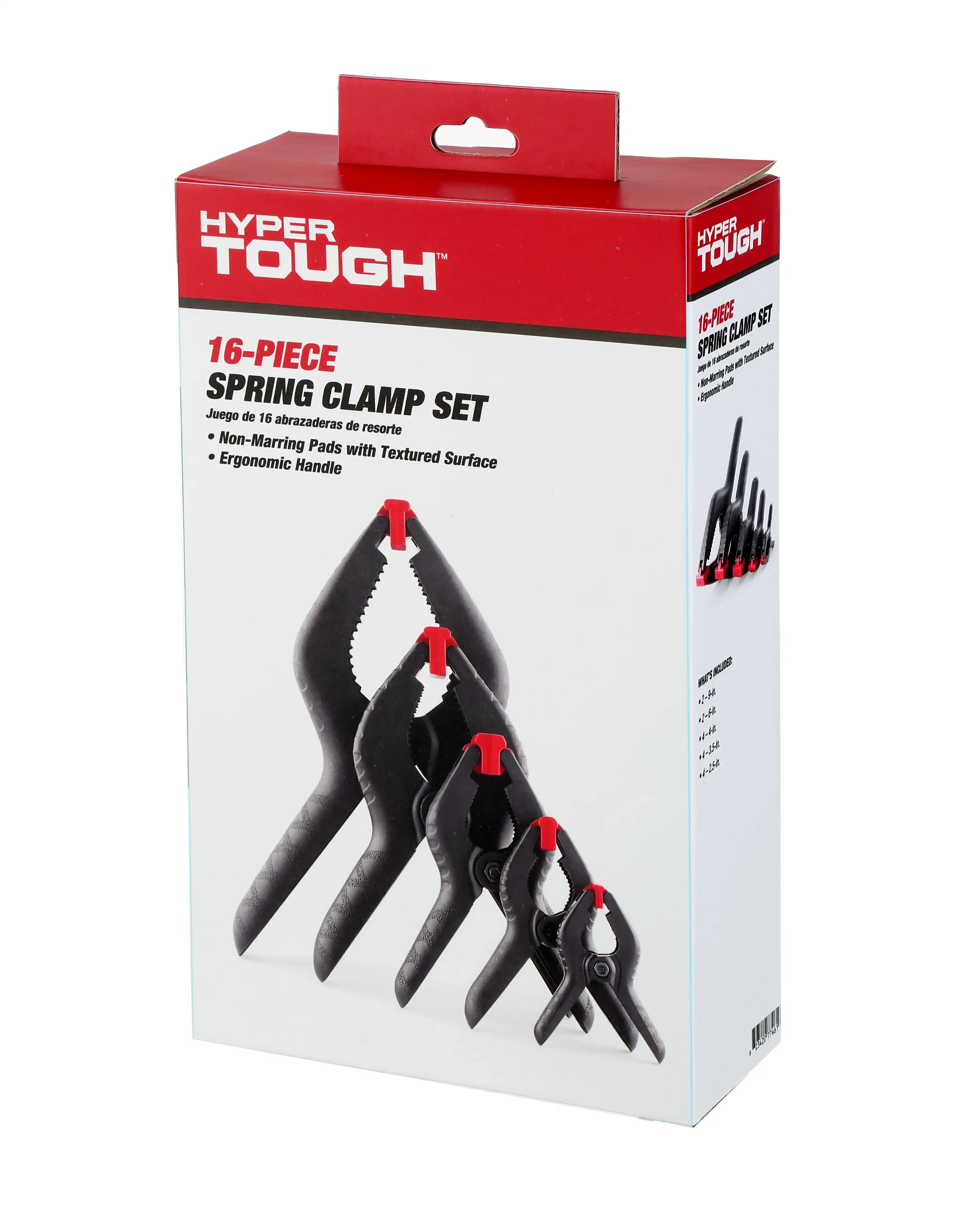 Set penjepit pegas ukuran bermacam-macam 16 buah TG60600C