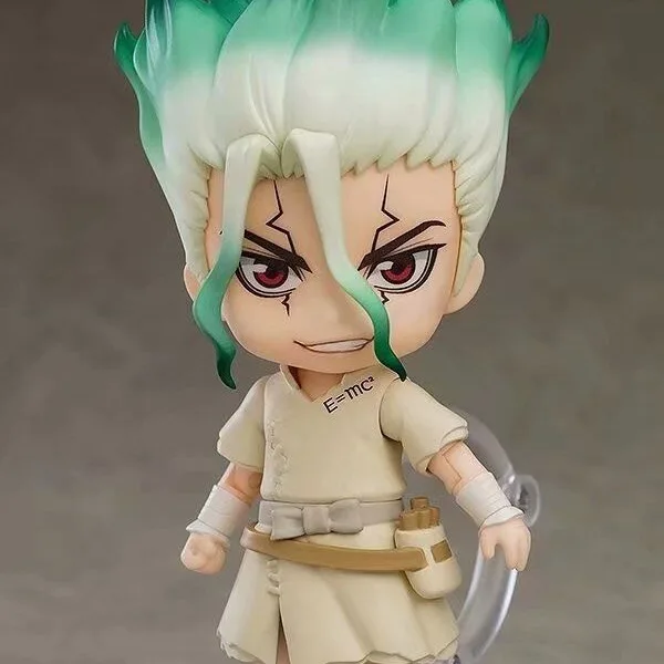 Hot Good Smile 1262 Senku Ishigami Dr. Stone Face Swap Posable Anime Action Figure Collectible Desktop Decor Figurine