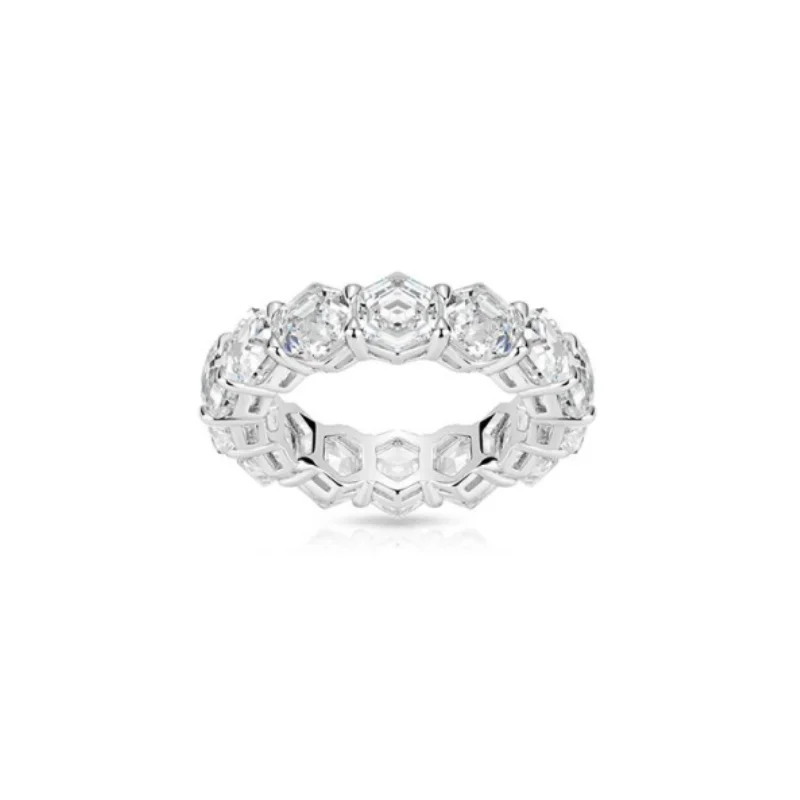 

Кольцо BELLUX из серебра 925 пробы с синтетическим цирконом, белое, многоугольное, блестящее, для помолвки и свадьбы, для женщин