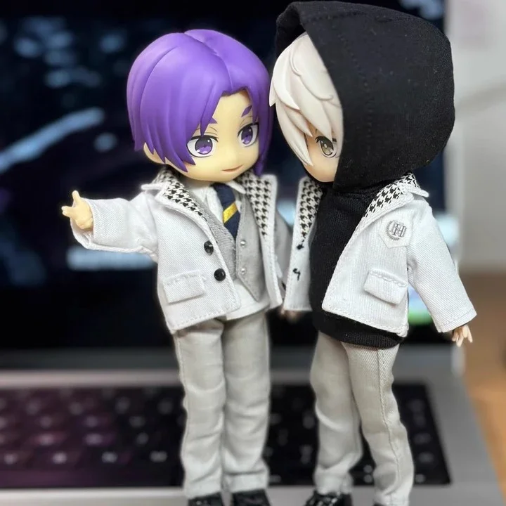 

Anime Mikage Reo Nagi Seishiro Ob11 Clothes 1/12 BJD P10 Uf Asi 3.0 Game Cosplay Doll Costumes Handmade Product Toys Accessories