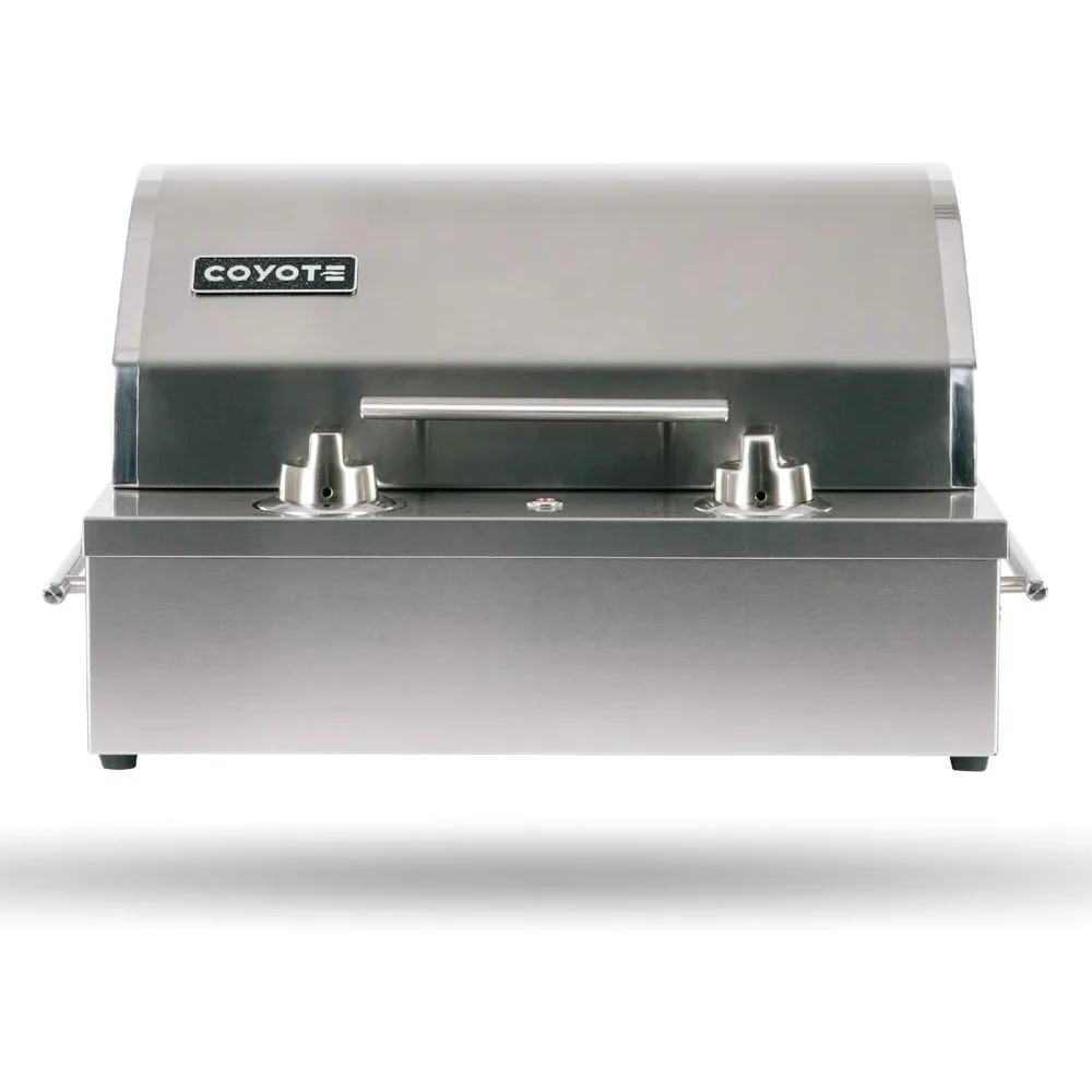 

Coyote Portable Electric Grill, 18 Inch Built-in Grill with Ceramic Flavorizer - C1EL120SM