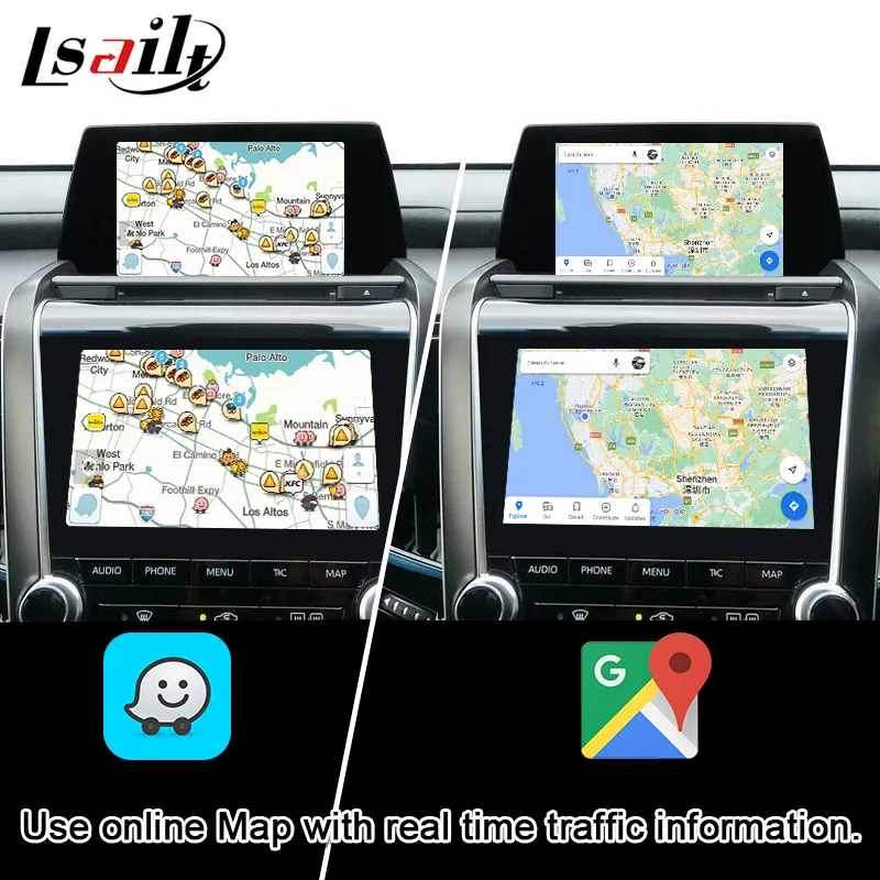 Lsailt 8+128G Android Multimedia Video Interface Integrated Wireless CP AA for 2018-2022 Toyota Crown 15th Generation AWS220