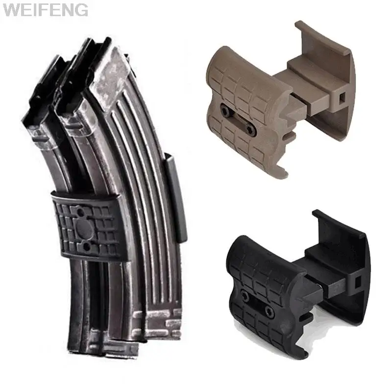 Hunting Dual Magazine Parallel Coupler For AK47 AK74 Series Rifle Magazine Connector Clip Tactical Military Shooting Accessories