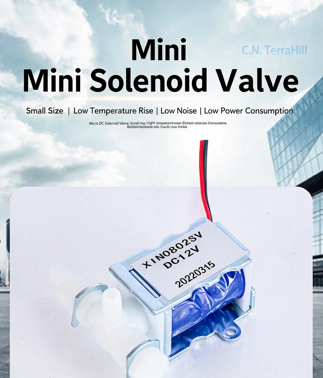 Miniature Solenoid Valve 2-Way 3-Port Exhaust Valve for Beauty Instrument Massage Equipment Pressure Relief Valve Model 0802SV