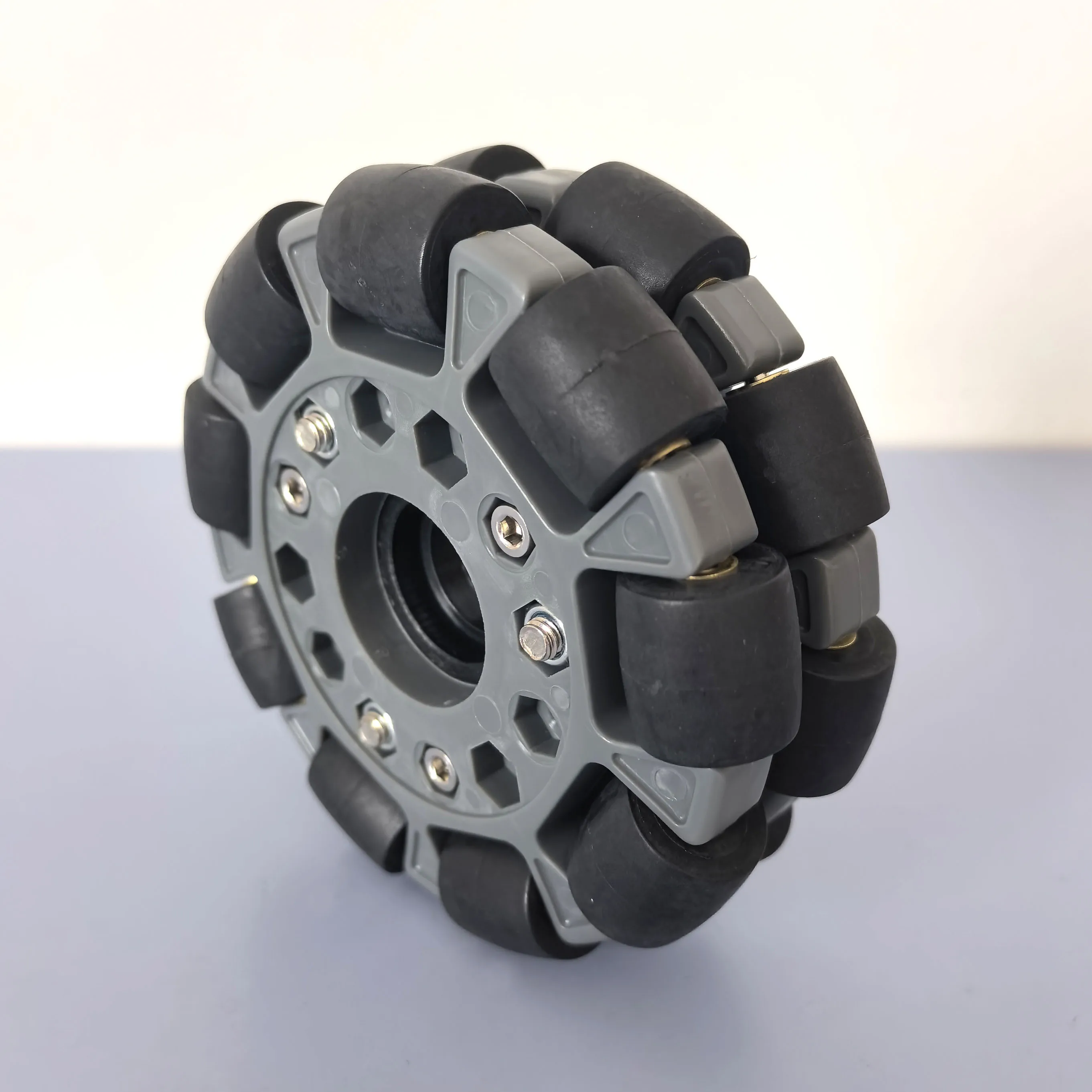 Rueda omnidireccional de 4 pulgadas, 100 mm, piezas de coche robot 14049